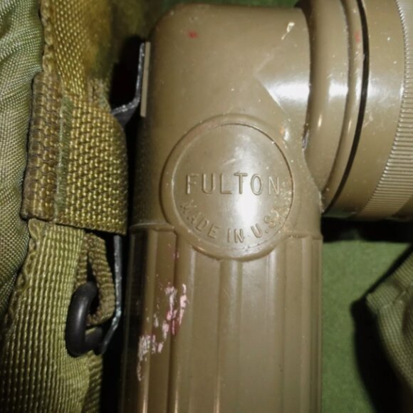 XL VIETNAM ERA LC-1 LOAD CARRYING SUSPENDERS ALICE CLIP OD GREEN LBE RIG LD 3544 - Picture 2 of 16